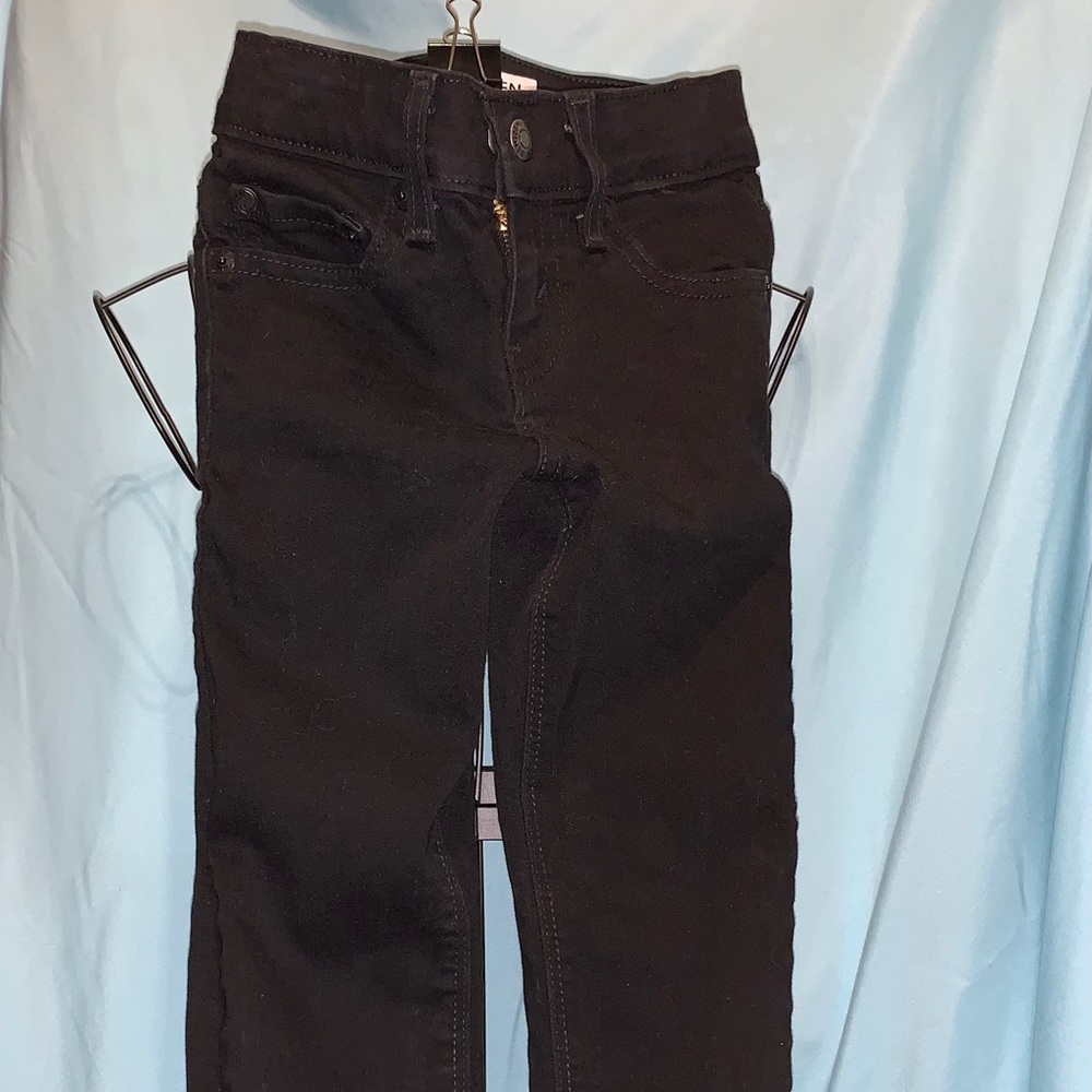 Boys Levis Denizen black jeans size 5